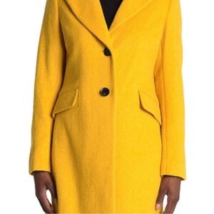 Sam Edelman Elegant Yellow Gold Women's Coat
